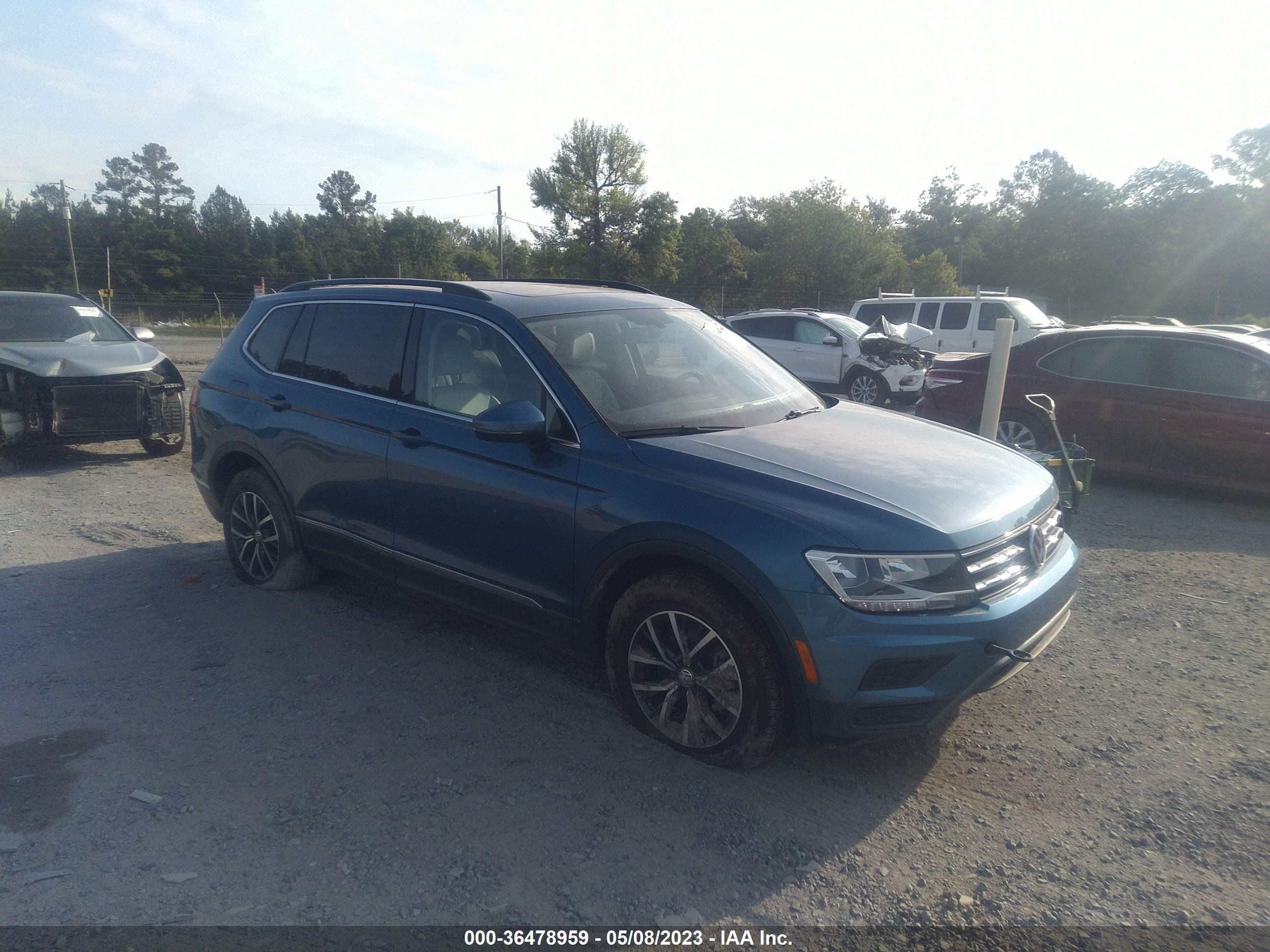 volkswagen tiguan 2018 3vv3b7ax8jm170652