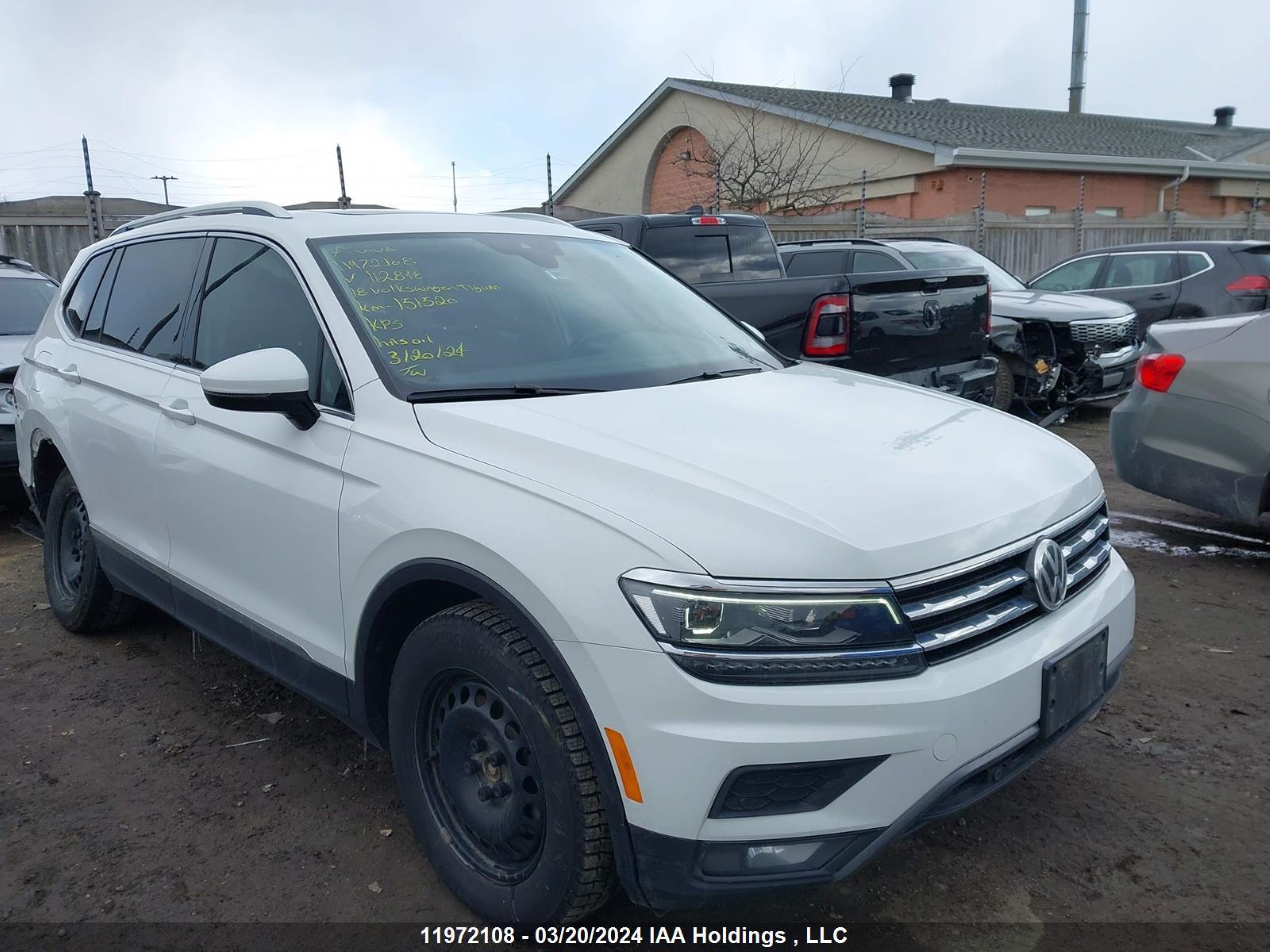 volkswagen tiguan 2018 3vv4b7ax4jm112848