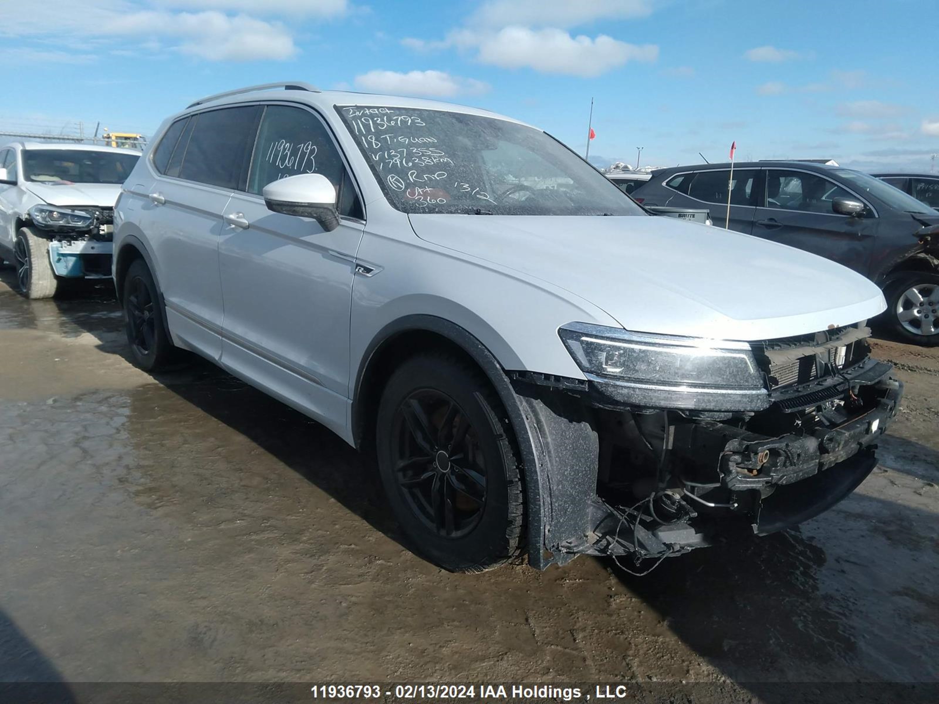 volkswagen tiguan 2018 3vv4b7ax7jm137355