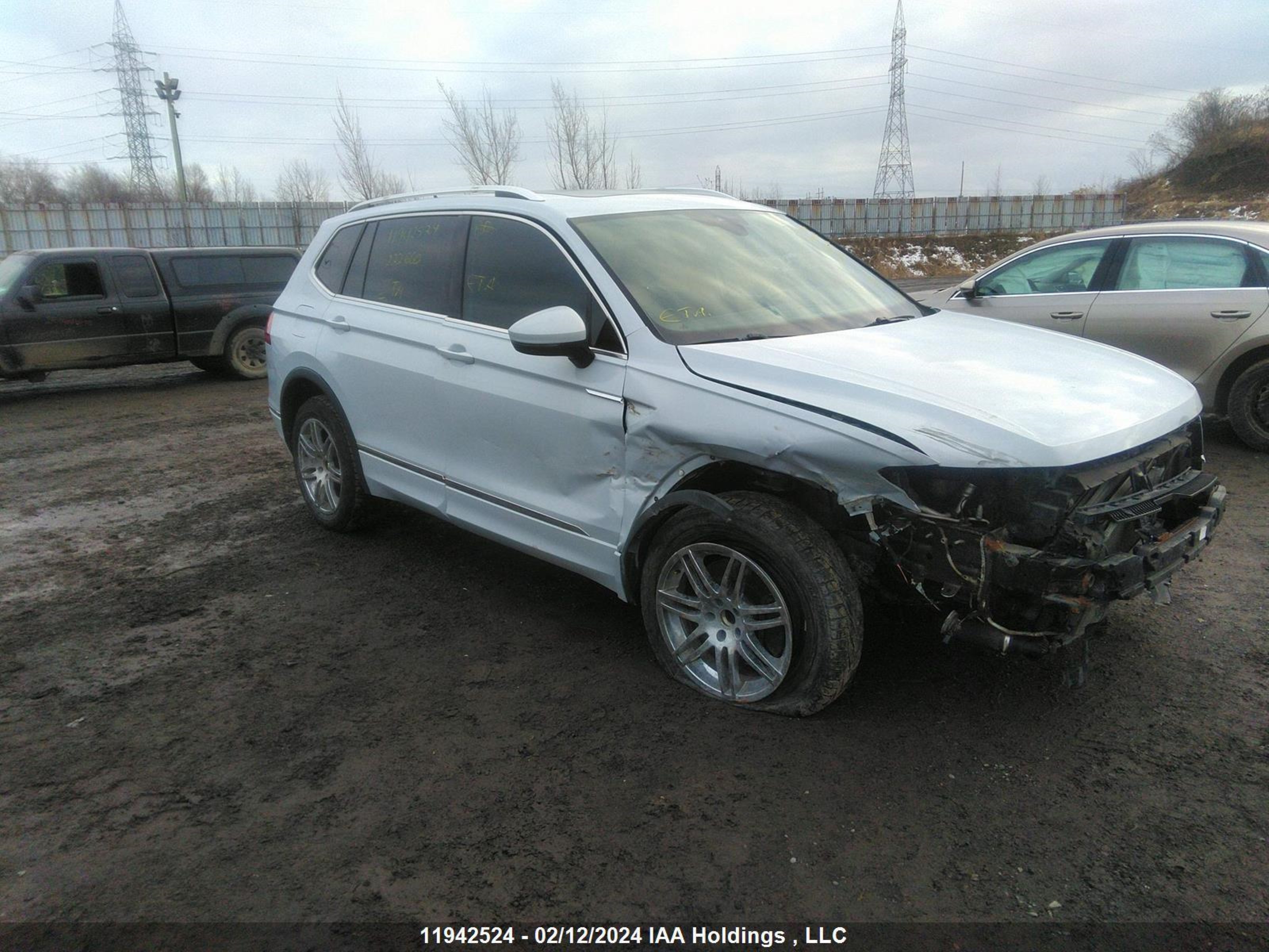 volkswagen tiguan 2019 3vv4b7axxjm222660