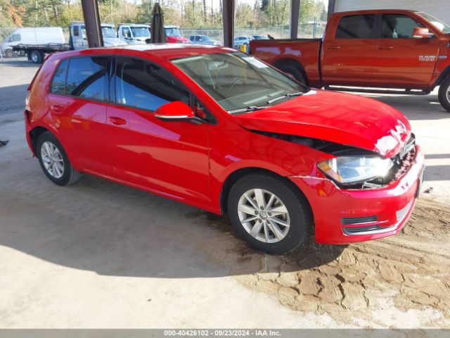 volkswagen golf 2017 3vw117au2hm030988