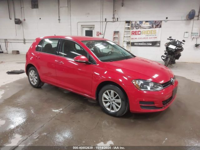 volkswagen golf 2017 3vw117au4hm031267