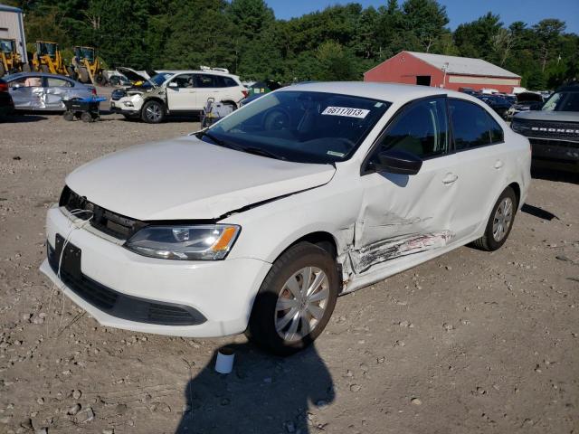 volkswagen jetta base 2014 3vw1k7aj0em327286