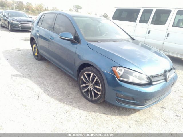 volkswagen golf 2017 3vw217au0hm057840