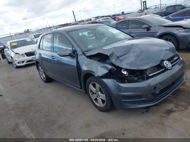 volkswagen golf 2017 3vw217au1hm024636