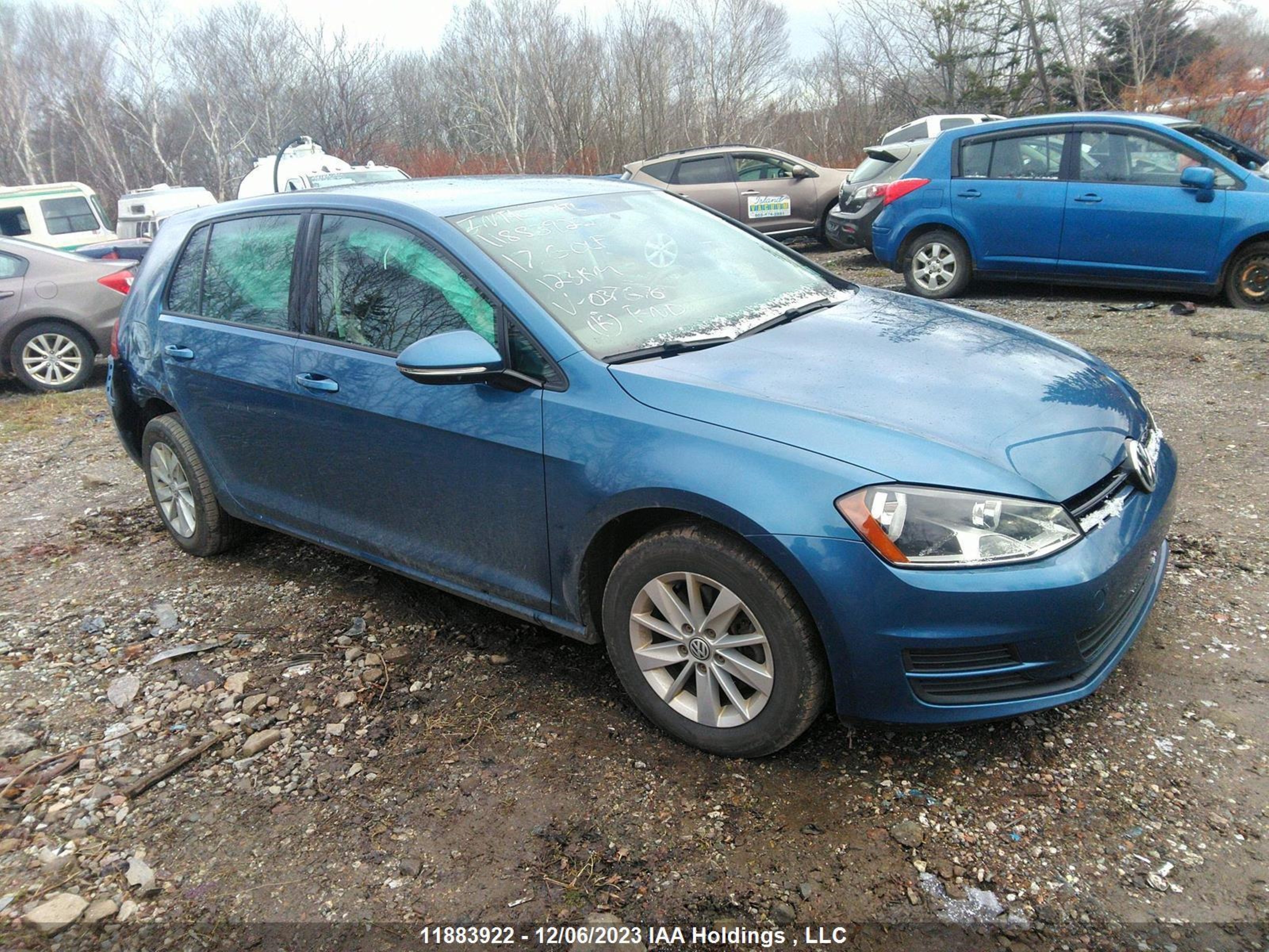 volkswagen golf 2017 3vw217au1hm037676