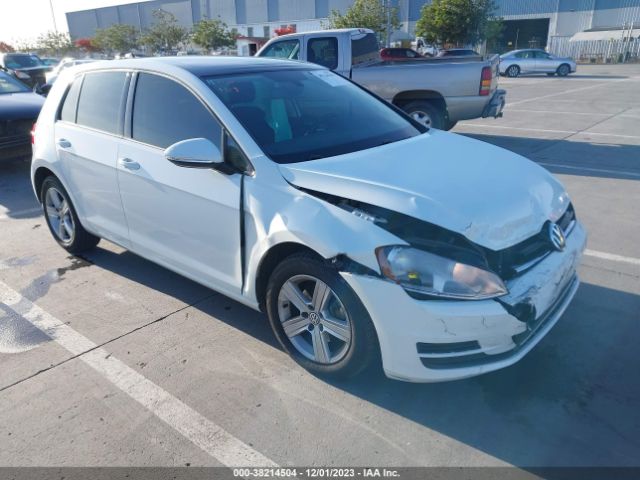 volkswagen golf 2017 3vw217au2hm000782