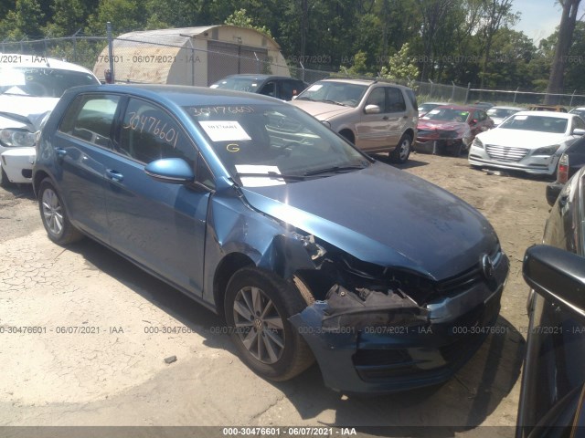 volkswagen golf 2016 3vw217au3gm026595