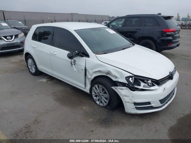 volkswagen golf 2017 3vw217au3hm023424