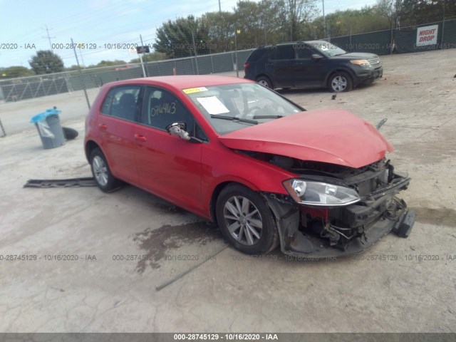 volkswagen golf 2017 3vw217au3hm076463