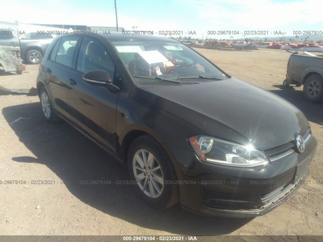 volkswagen golf 2015 3vw217au4fm018360