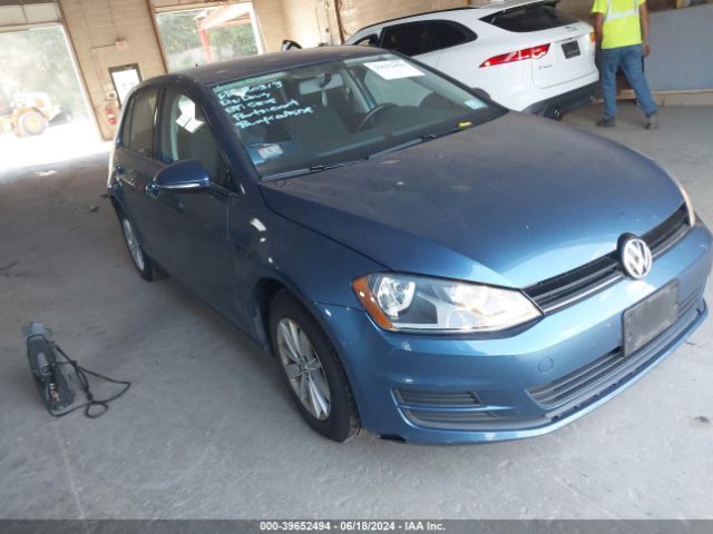 volkswagen golf 2017 3vw217au4hm018541