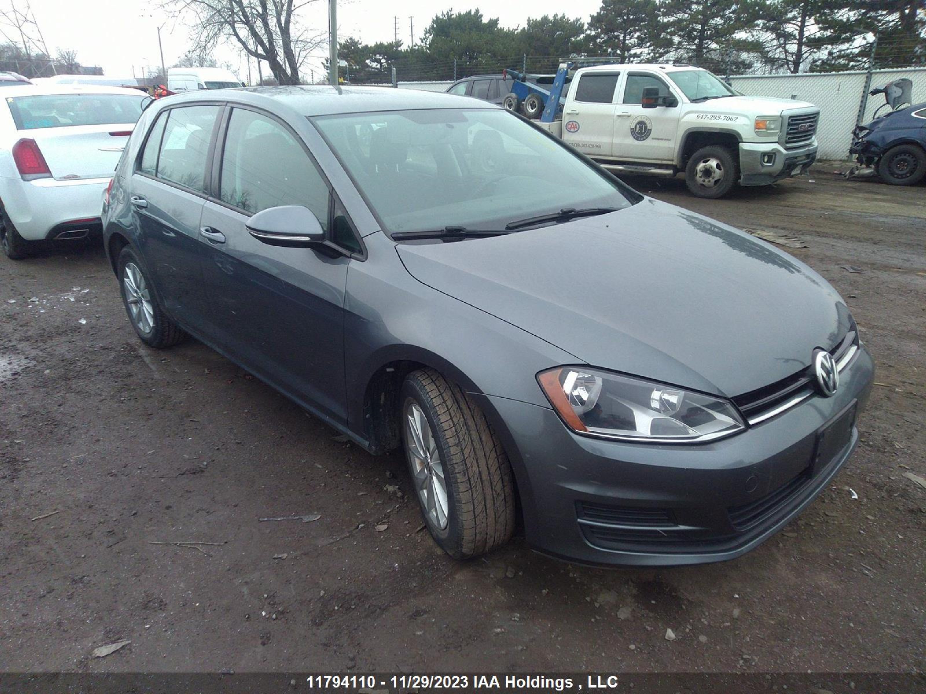 volkswagen golf 2017 3vw217au4hm059302