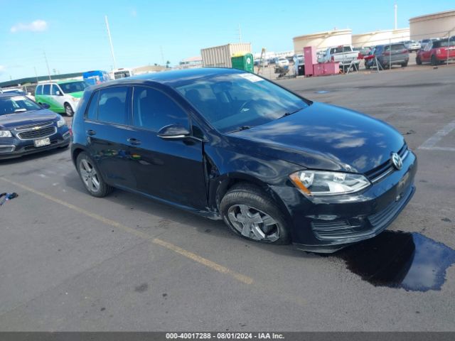 volkswagen golf 2017 3vw217au6hm025507