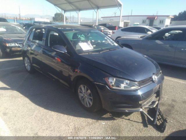 volkswagen golf 2015 3vw217au7fm015467