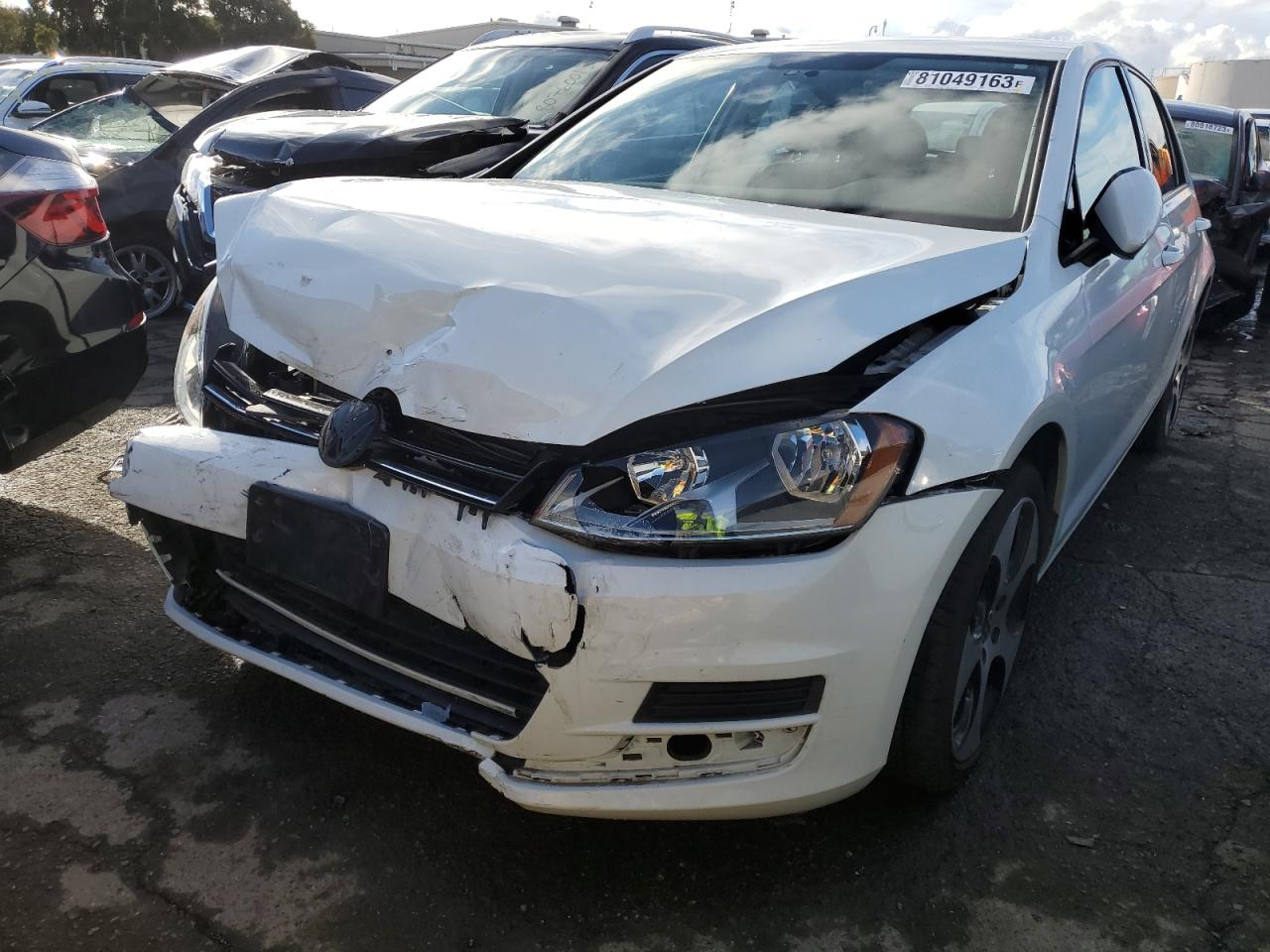 volkswagen golf 2017 3vw217au7hm025029