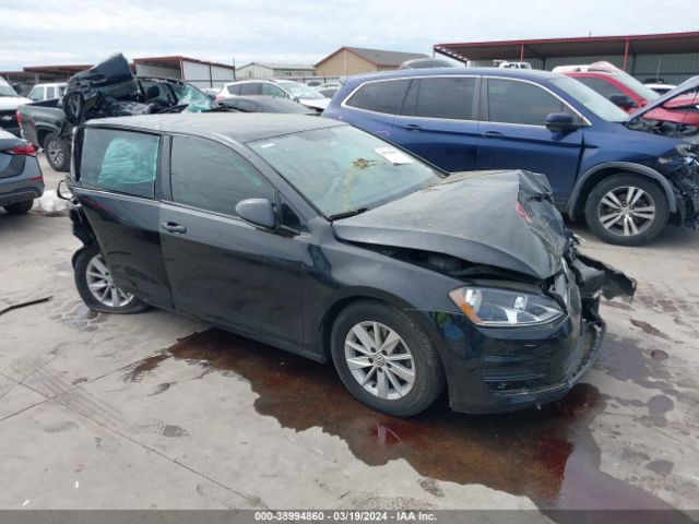 volkswagen golf 2017 3vw217au7hm047791