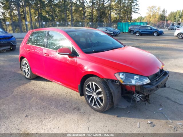 volkswagen golf 2017 3vw217au8hm053681