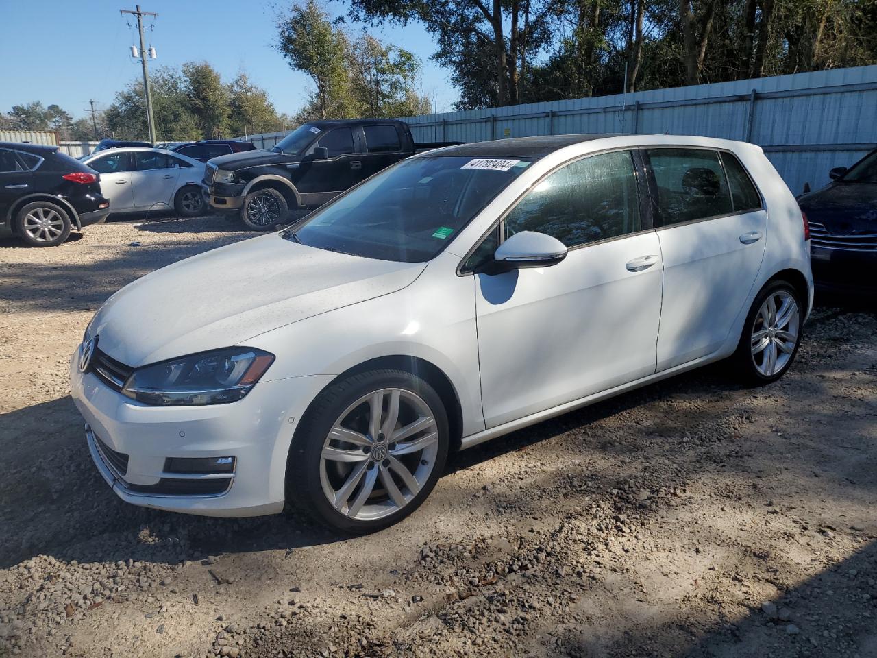 volkswagen golf 2017 3vw217au8hm056774