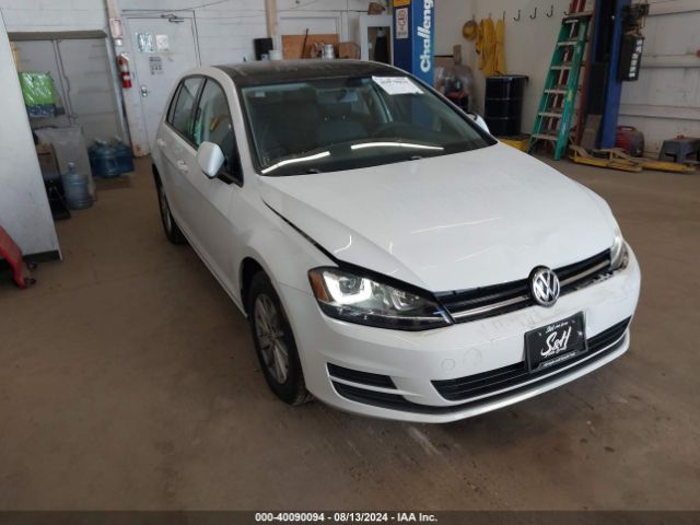 volkswagen golf 2015 3vw217au9fm098478