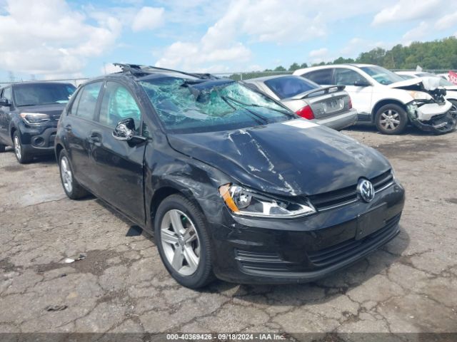 volkswagen golf 2017 3vw217au9hm024948