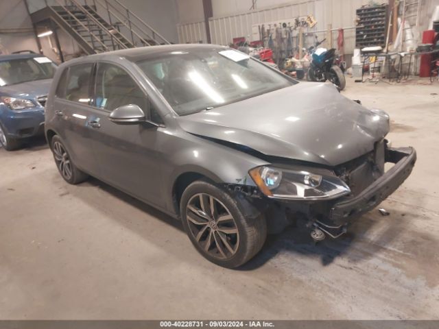 volkswagen golf 2017 3vw217au9hm036338