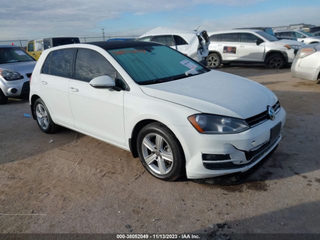 volkswagen golf s 2017 3vw217au9hm076872