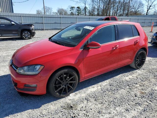 volkswagen golf tdi 2015 3vw2a7au2fm042091