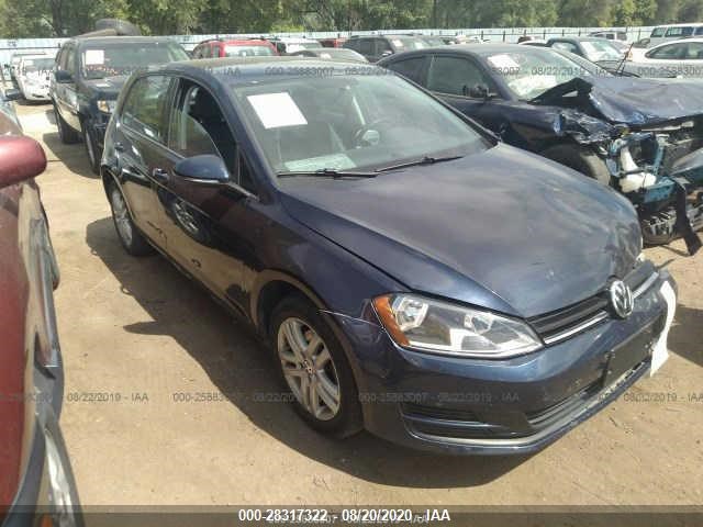 volkswagen golf 2014 3vw2a7au2fm057612