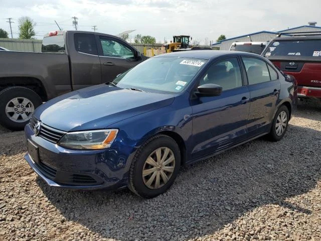 volkswagen jetta base 2014 3vw2k7aj7em392267