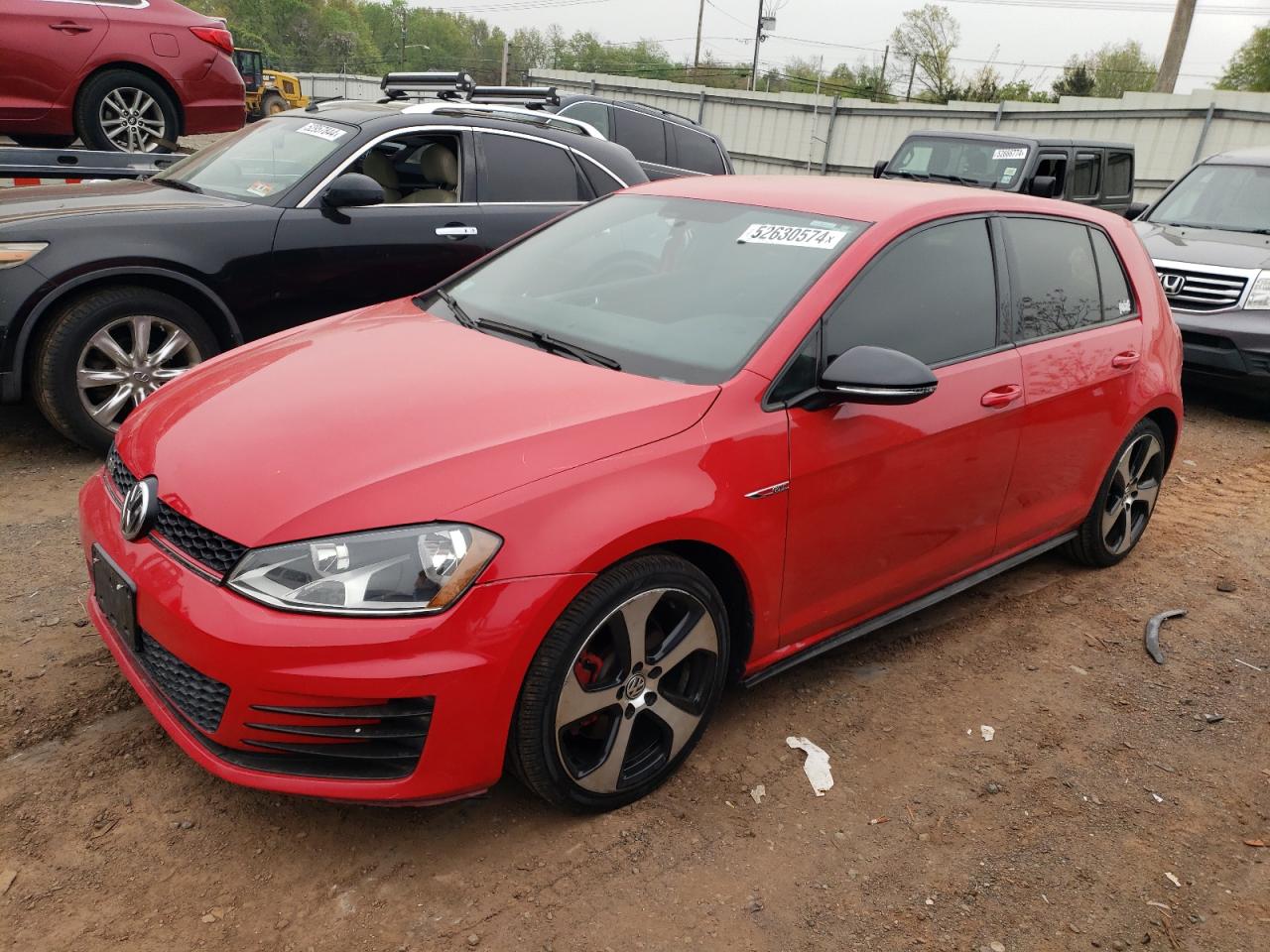 volkswagen gti 2016 3vw4t7au2gm018216