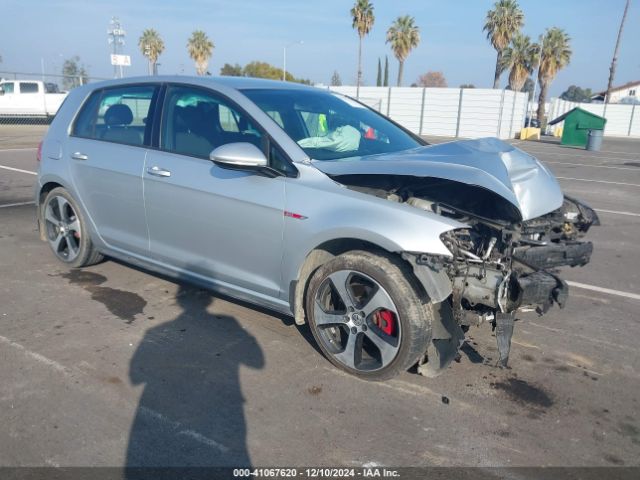 volkswagen golf gti 2017 3vw4t7au2hm072679