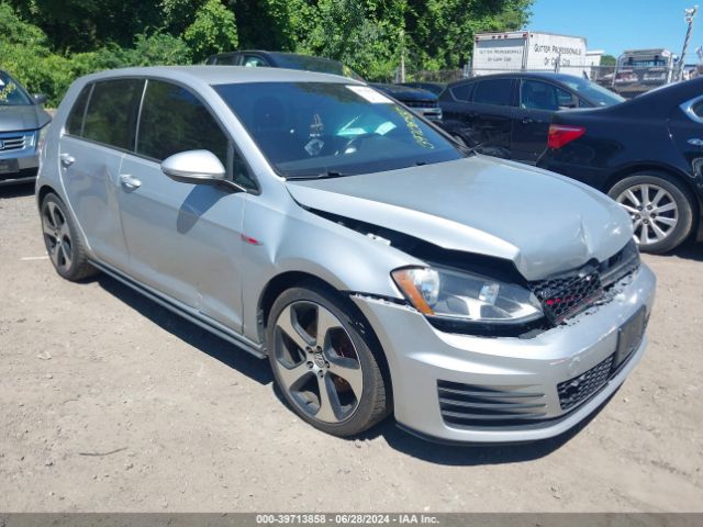 volkswagen golf gti 2017 3vw4t7au6hm019628