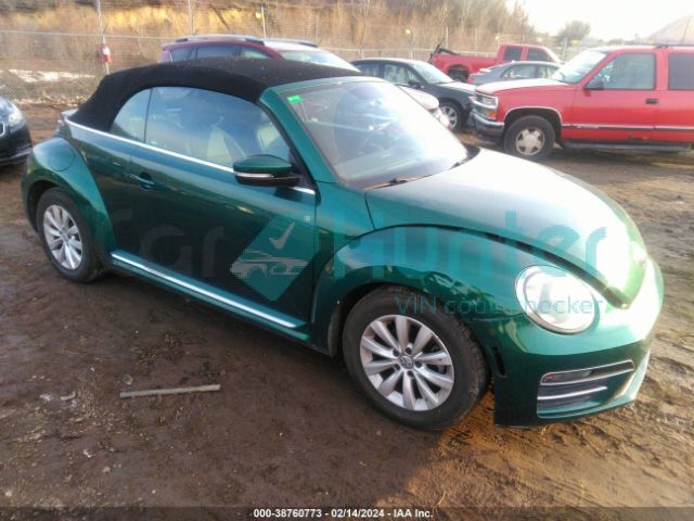 volkswagen beetle 2018 3vw5daat9jm502364