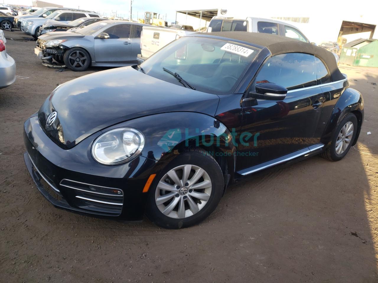 volkswagen beetle 2019 3vw5daat9km512054