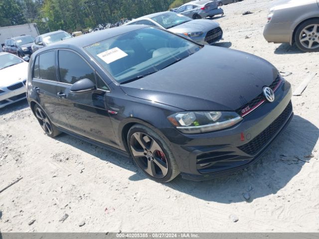 volkswagen golf gti 2019 3vw6t7au1km027006