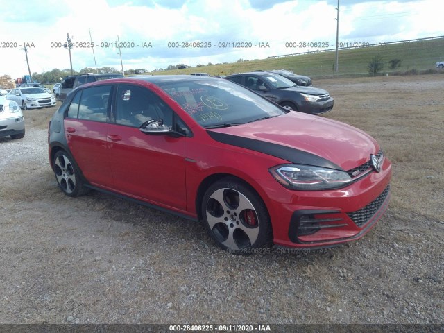 volkswagen golf 2019 3vw6t7au2km024504