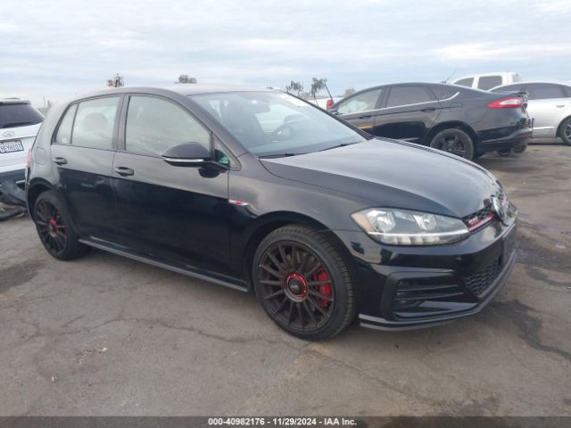 volkswagen golf gti 2019 3vw6t7au5km035805