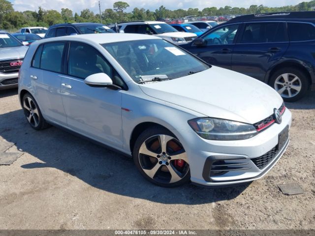 volkswagen golf gti 2019 3vw6t7au6km023503