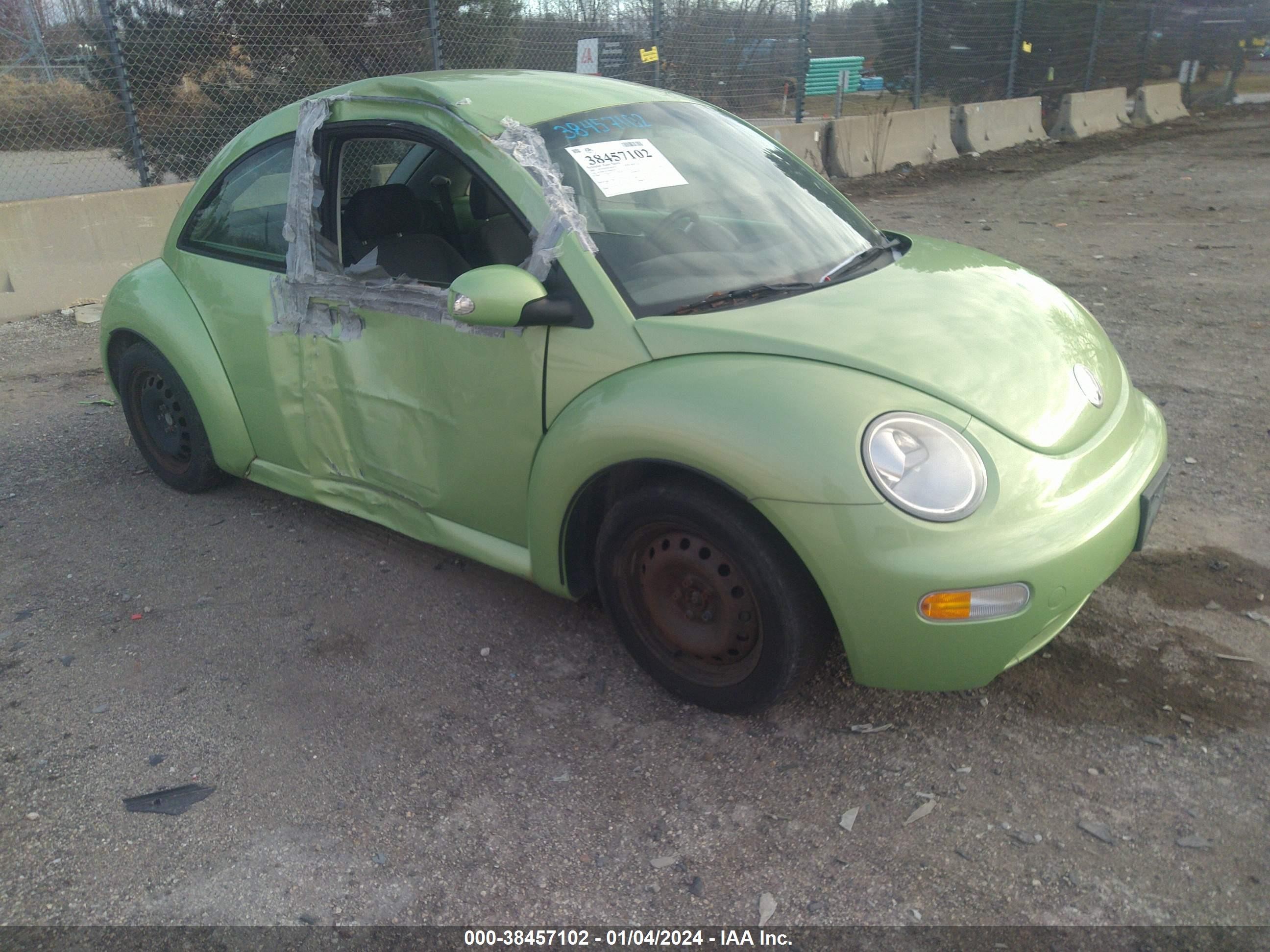 volkswagen beetle 2003 3vwbk21c73m443641