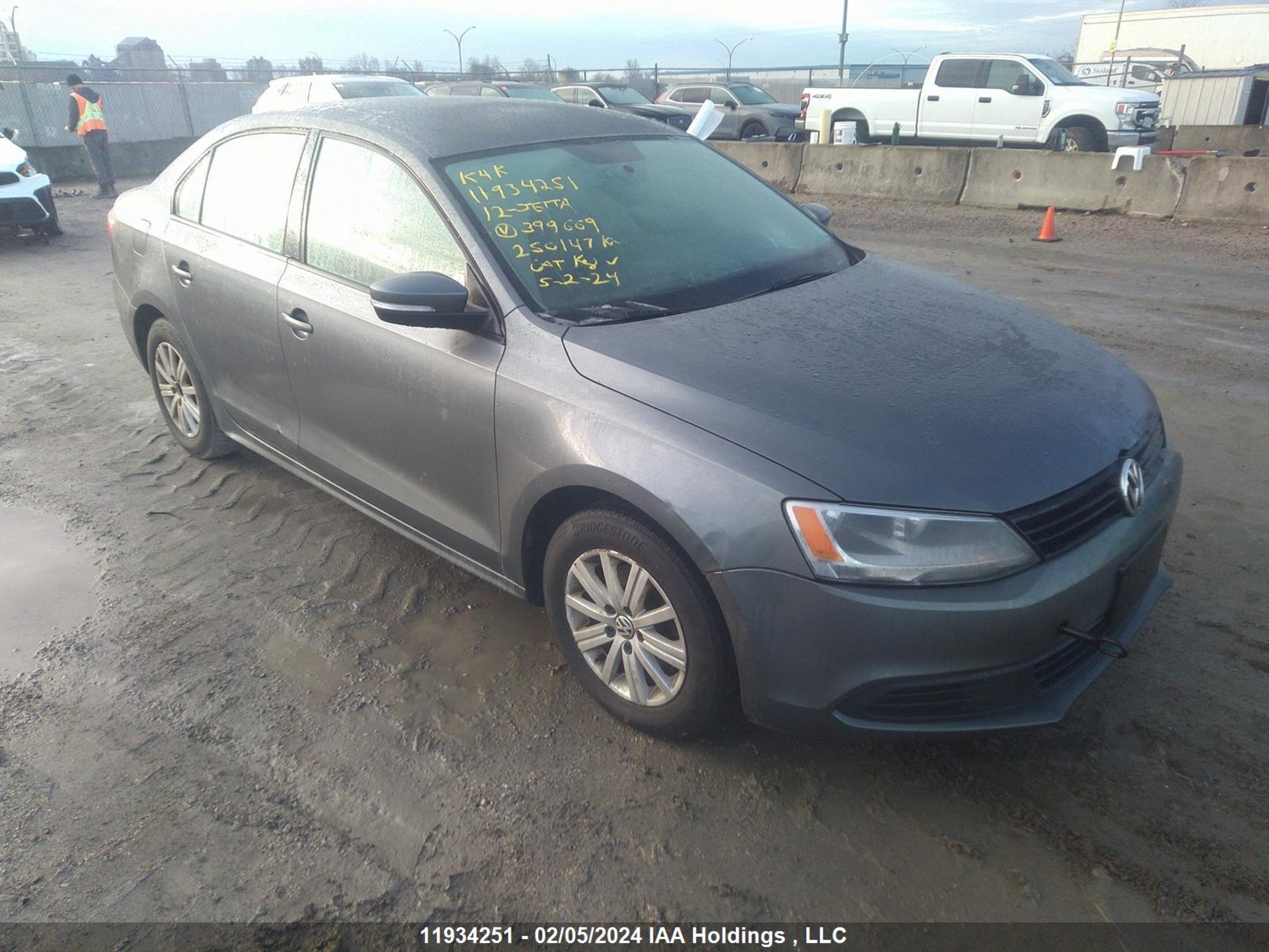 volkswagen jetta 2012 3vwbk7aj0cm399669