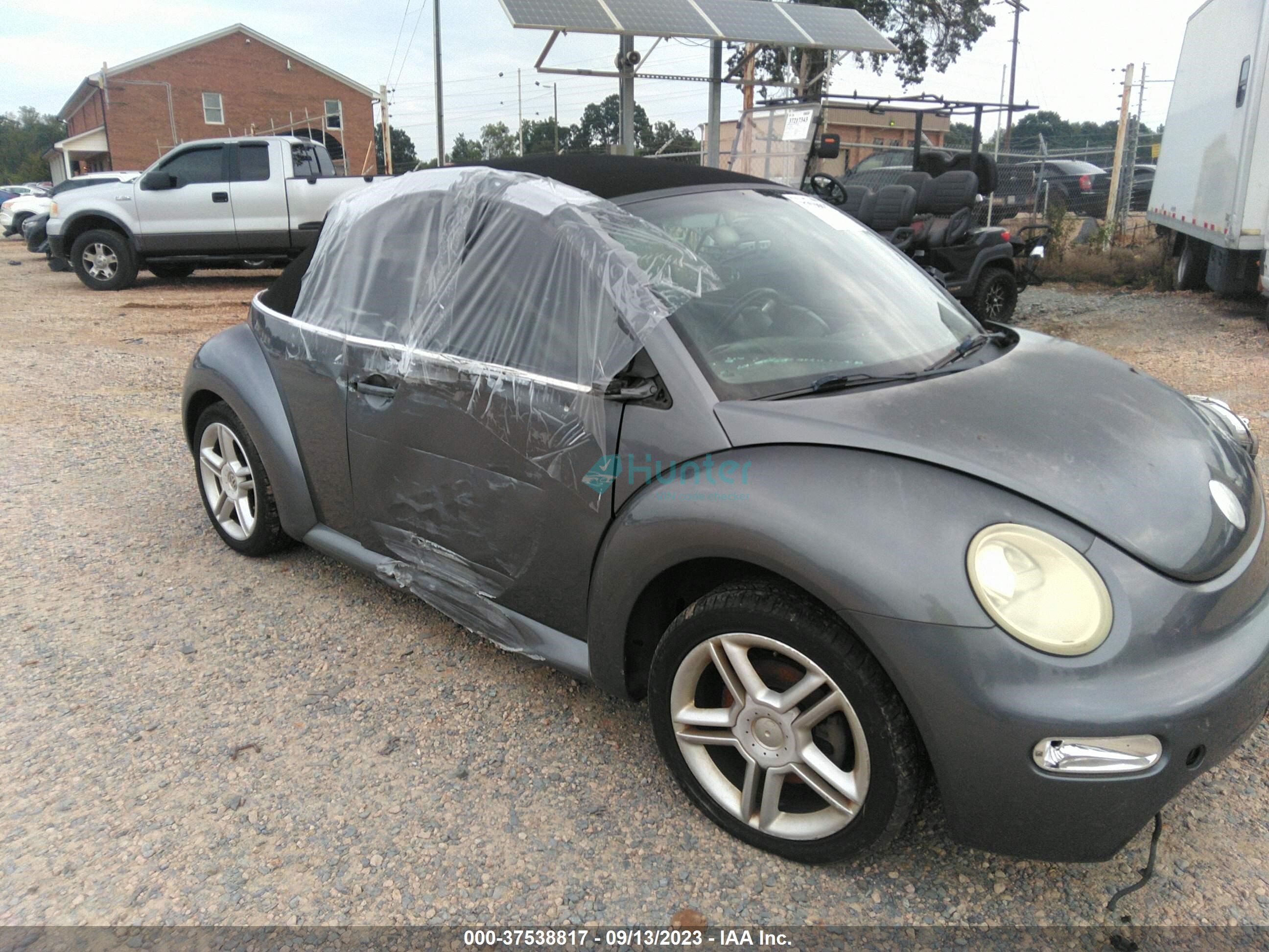 volkswagen beetle 2005 3vwcd31y15m353954