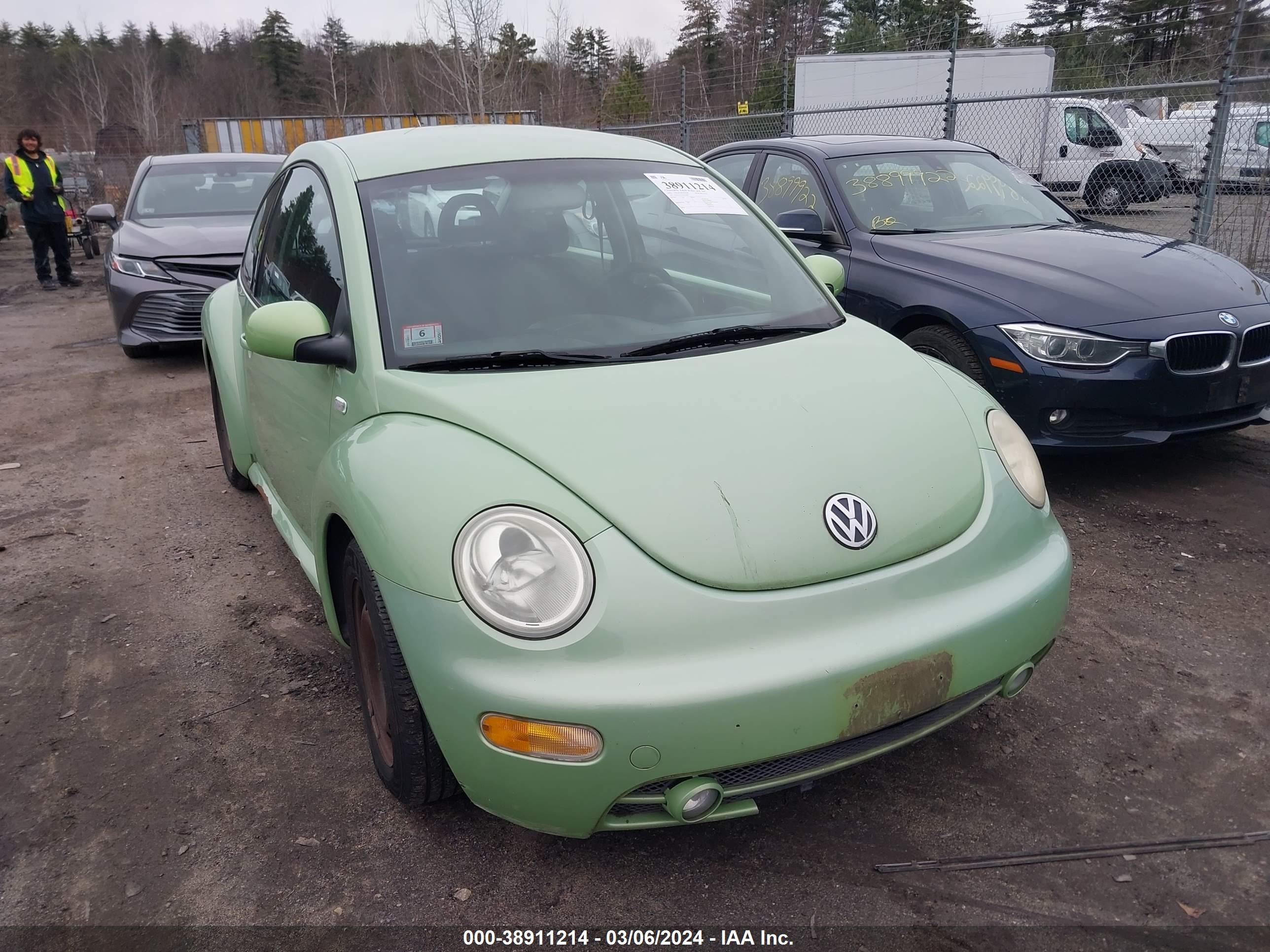 volkswagen beetle 2002 3vwck21c02m418387