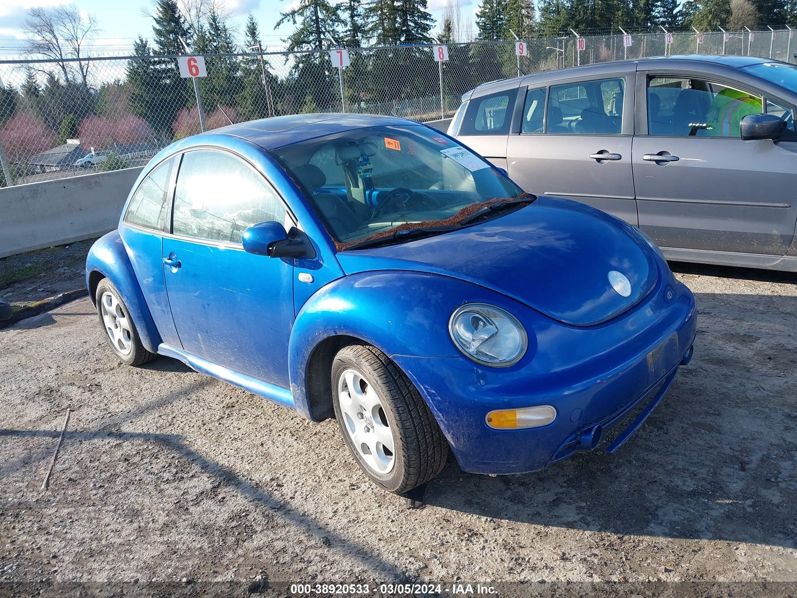 volkswagen beetle 2003 3vwck21cx3m407558