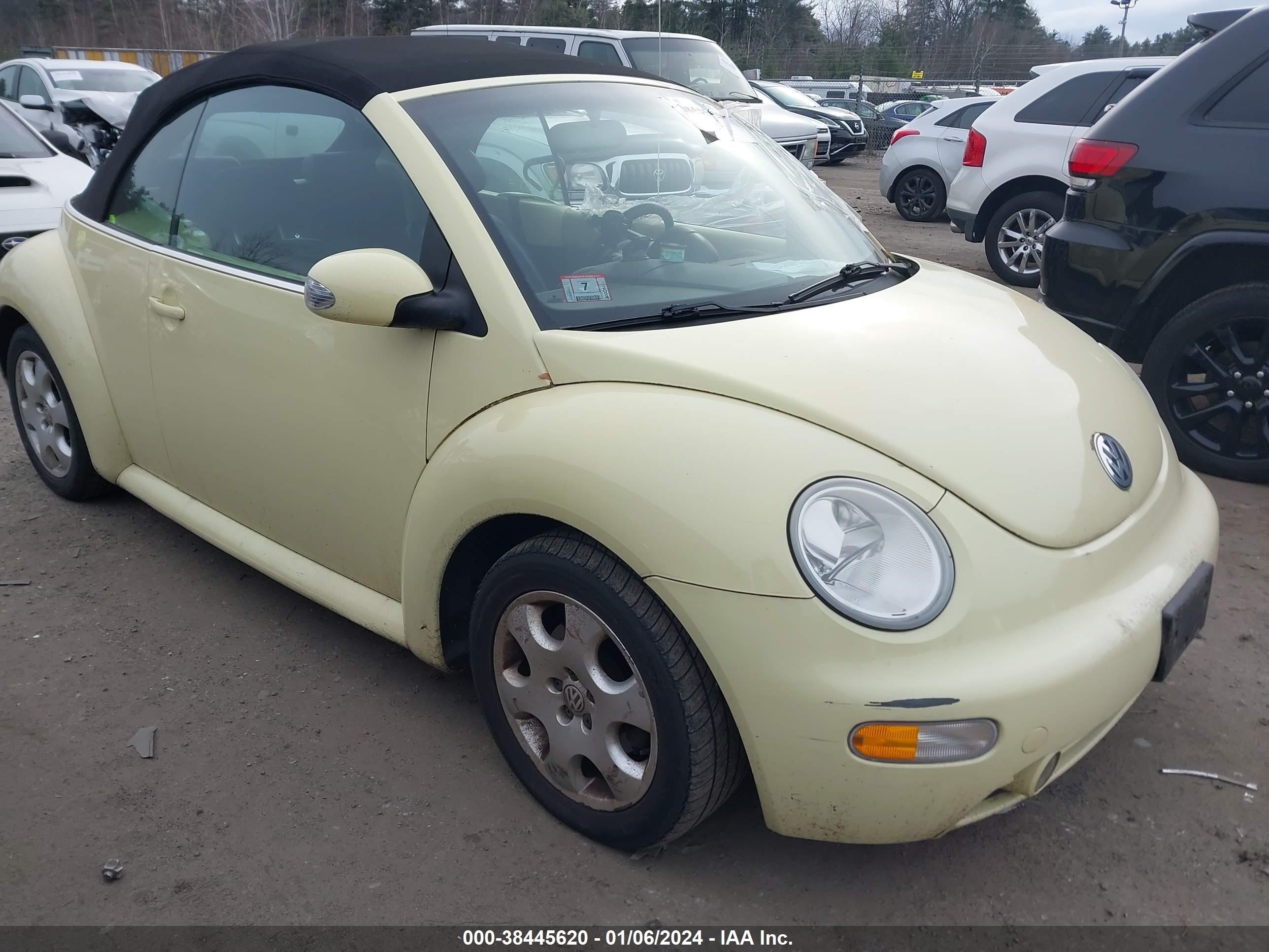 volkswagen beetle 2003 3vwck21y83m302724