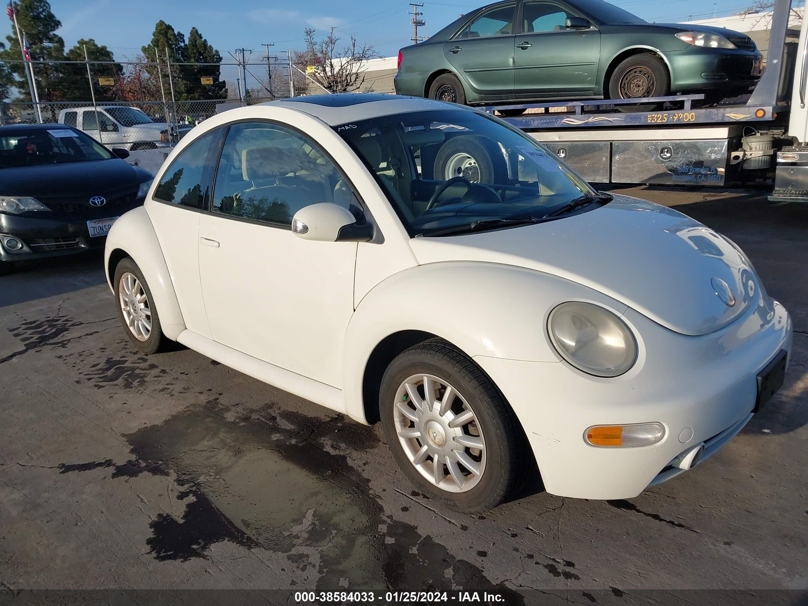 volkswagen beetle 2005 3vwck31c55m414961