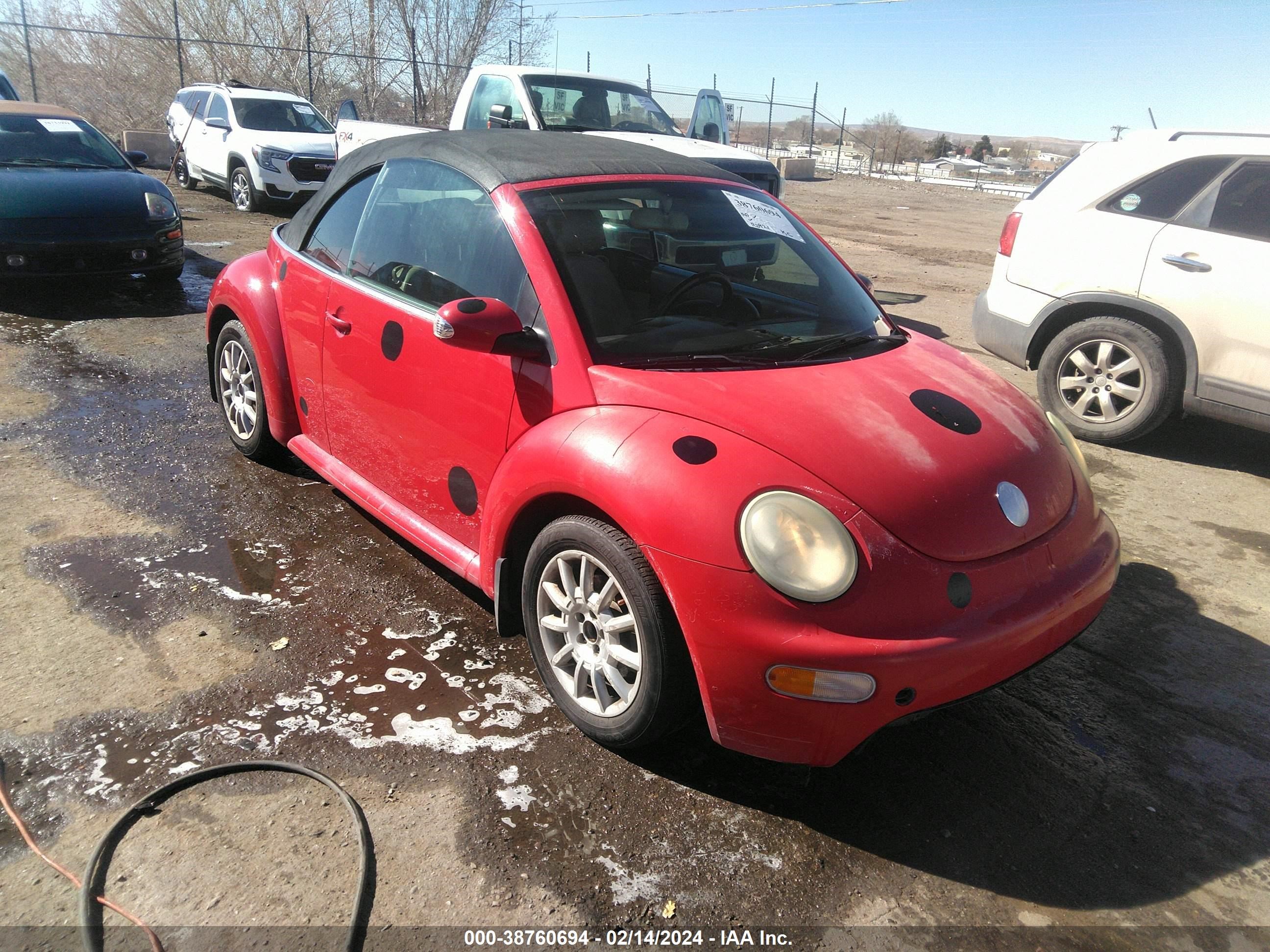 volkswagen beetle 2005 3vwcm31y45m363720