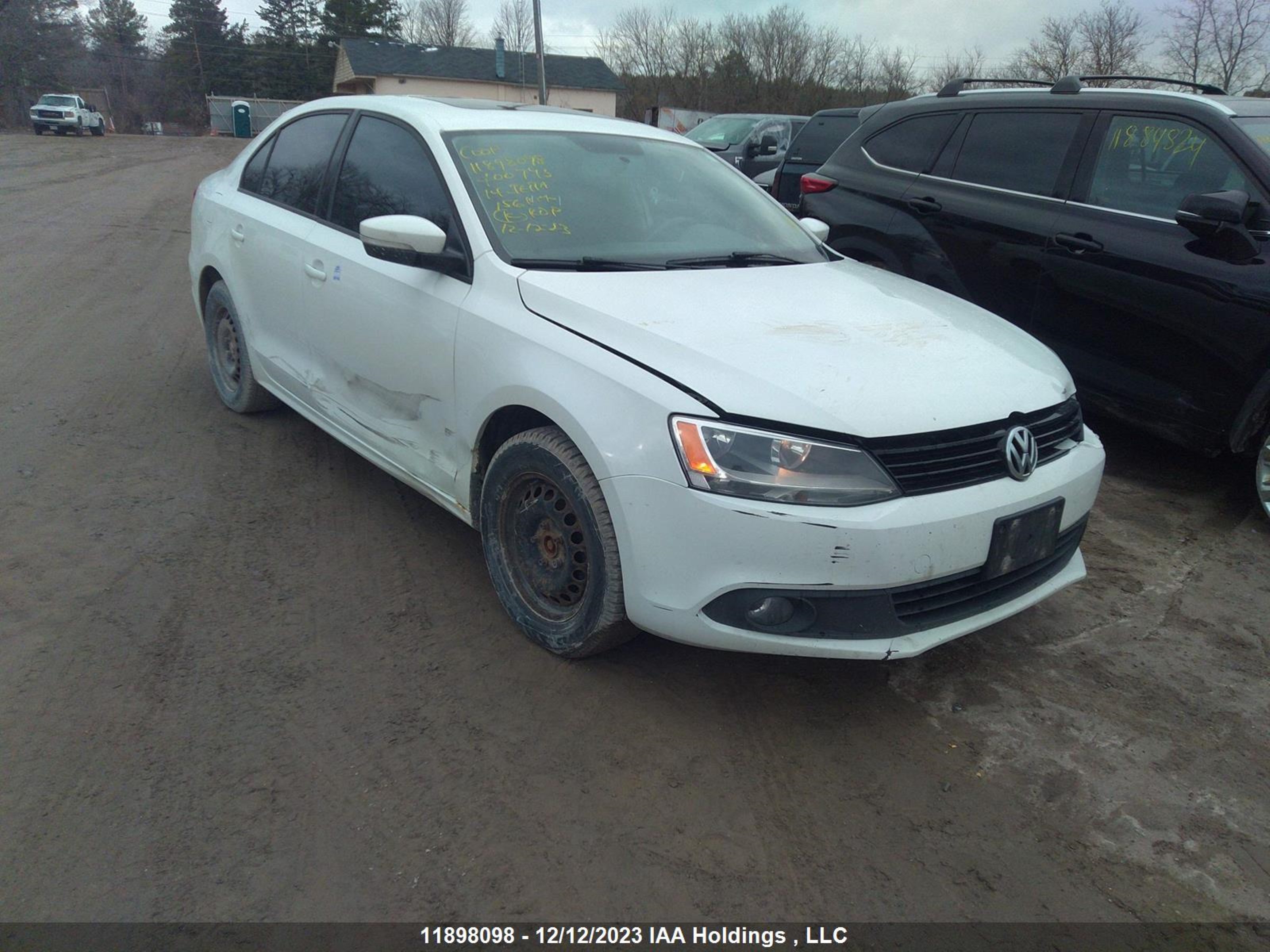 volkswagen jetta 2014 3vwdk7aj3em400793