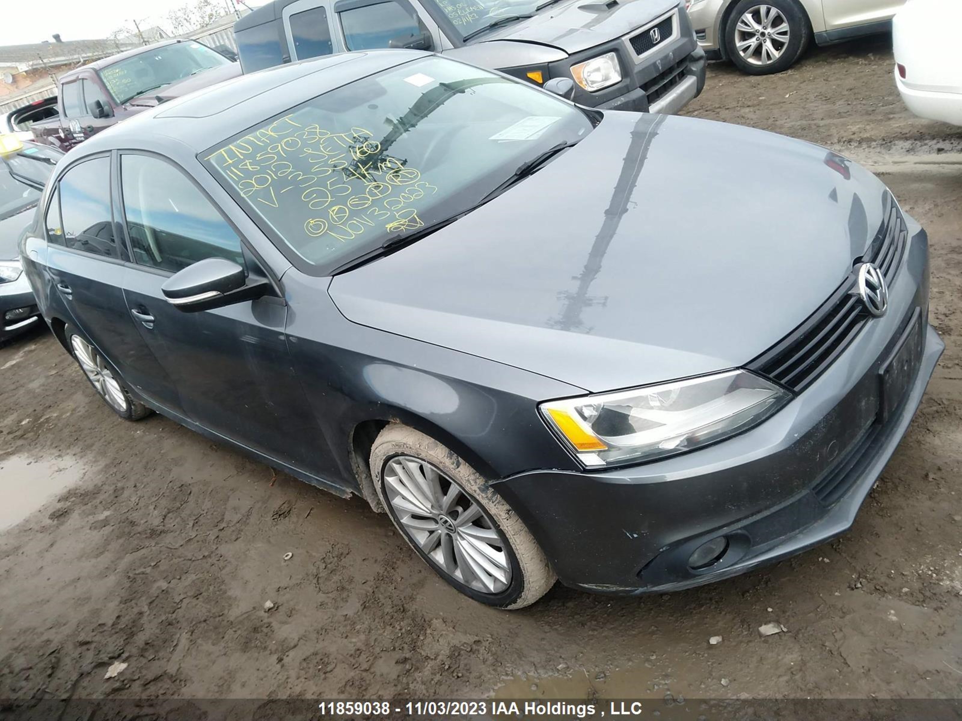 volkswagen jetta 2012 3vwdx7aj3cm355160