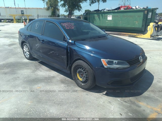 volkswagen jetta sedan 2011 3vwdx7aj6bm318652